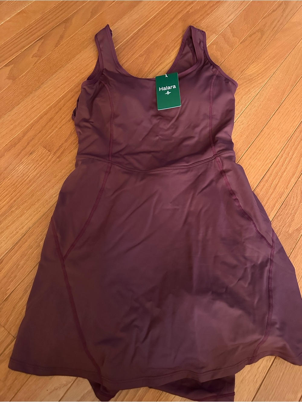 HALARA Plum Colored activewear Dress (Brand New)